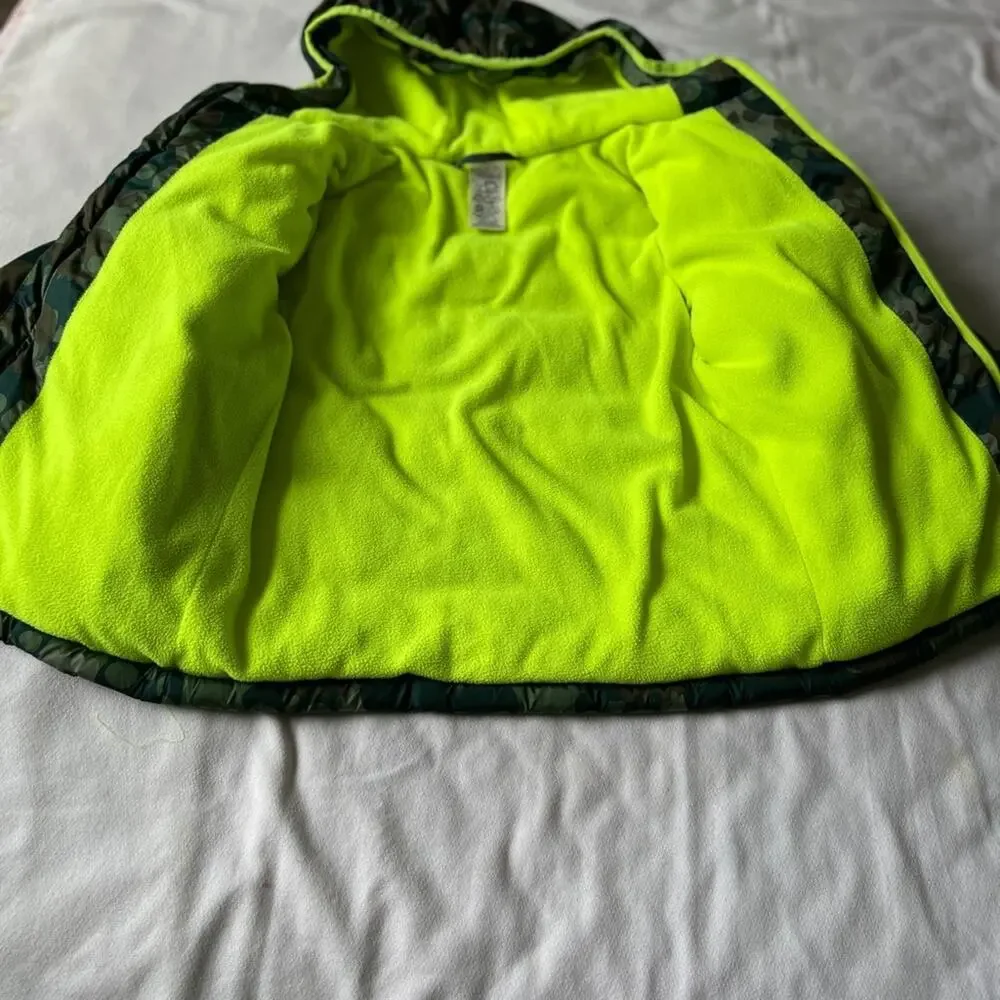 OshKosh Boys faded glory camouflage Puff jacket XS (4/5) Green